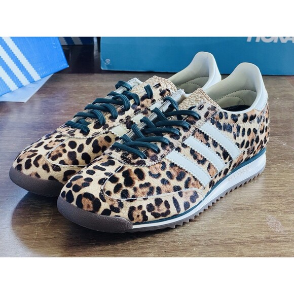 adidas Shoes - Women’s Size 8.5 adidas SL 72 OG Leopard Print KI4205 NIB